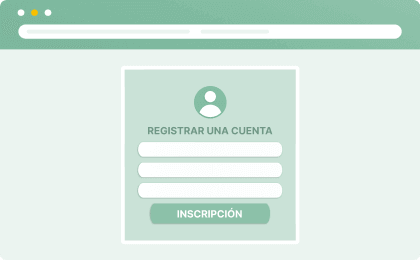 Crea una cuenta y haz un depósito