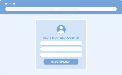 Crea una cuenta y haz un depósito