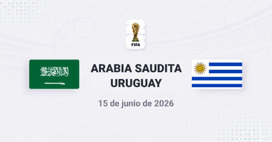 Arabia Saudí vs Uruguay