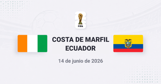 Costa de Marfil vs Ecuador