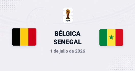 Bélgica vs Senegal